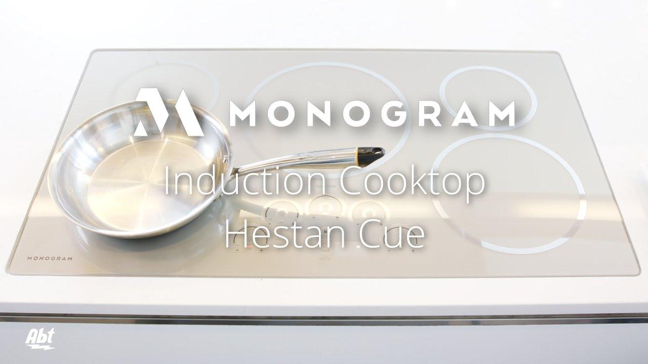 Monogram 36" Silver Induction Cooktop ZHU36RSPSS Abt