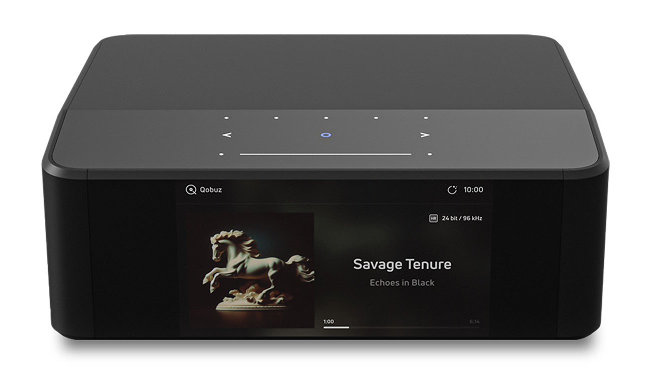 Bluesound NODE ICON Wireless Multi-Room Music Streamer in Black