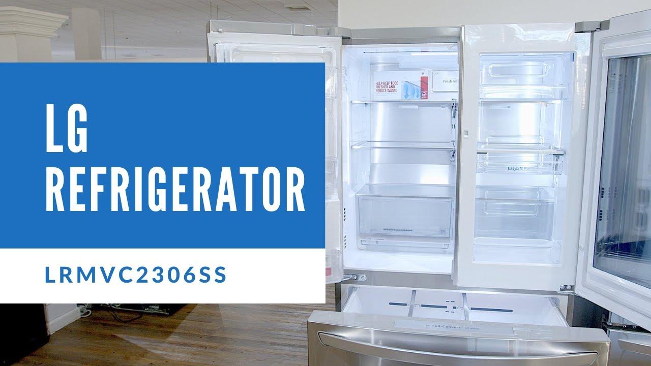LG 4 Door French Door Refrigerators LRMVC2306S Videos Abt