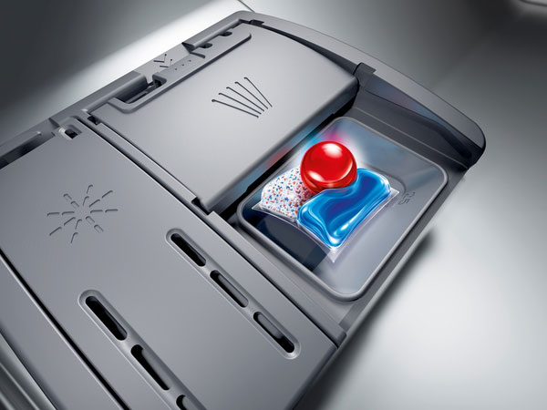 Dispenser view of Bosch Dishwasher