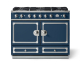 La Cornue CornuFe 110 43 In. Wintersky With Satin Chrome Trim Dual Fuel Range - C1HN
