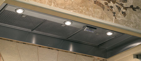 GE Monogram 48" Stainless Custom Hood Insert - ZVC48LSS