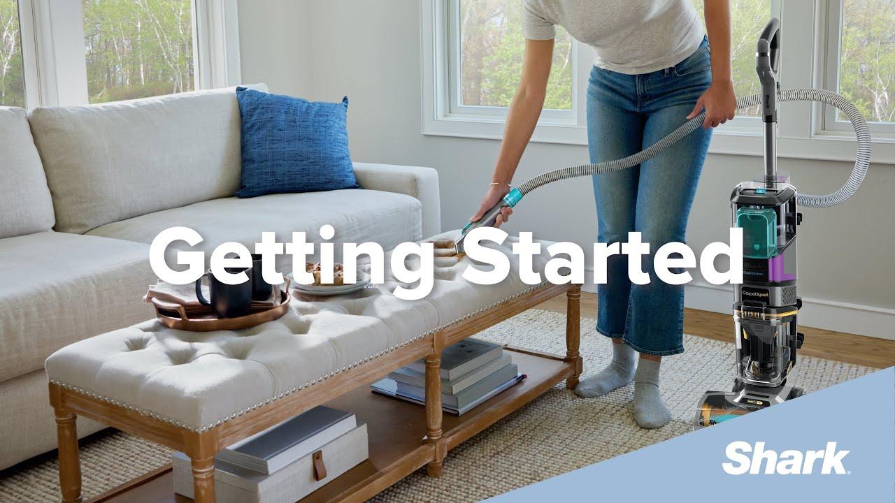 Watch Getting Started with your new Shark CarpetXpert HairPro Pet with StainStriker