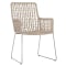 Bernhardt Carmel Outdoor Arm Chair in Hazelnut