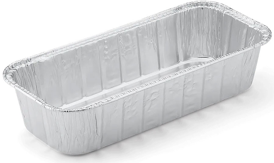 Left angle view of drip pan