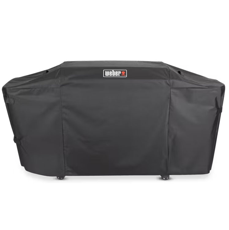 Front of Weber Cover in Black.