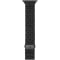 Michele 38/40/41mm & 42/44/45mm Black Silicone-Wrapped Apple Watch Bracelet Band