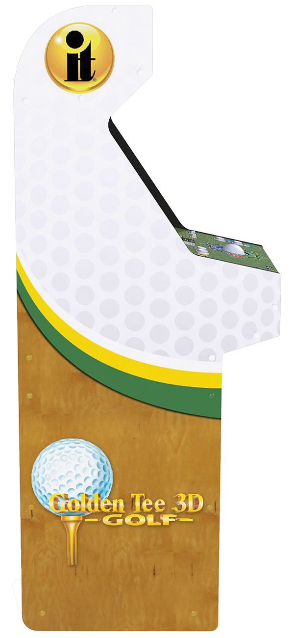 Left Side View Of The Arcade Machine