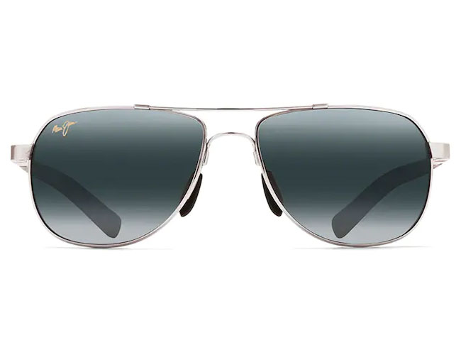 Maui Jim Guardrails Silver Unisex Sunglasses 327-17