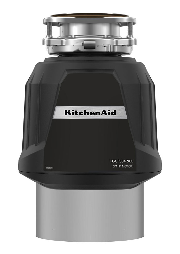 Front View of KitchenAid Garbage Disposal