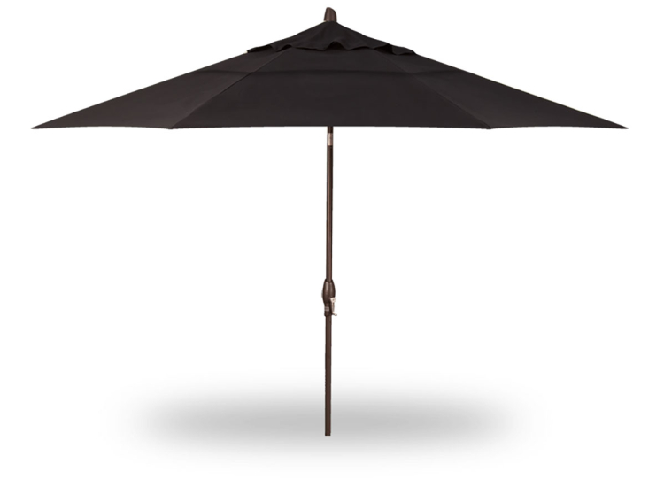 11 foot patio umbrella sunbrella PURPLE LEAF Feet Large Cantilever Double Top Deluxe Outdoor Round Wood Pattern Umbrellas Offset Umbrella Heavy Duty Sun Umbrellas for Garden Deck Pool, Spectrum Indigo : Patio large 11 ft California Umbrella 11 ft. Black