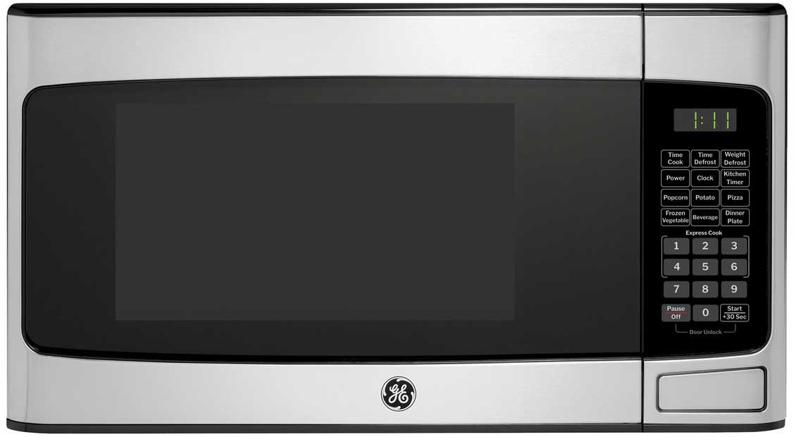 GE Countertop Microwave Oven 1.1 Cu. Ft. in Stainless Steel - GCST11N1WSS