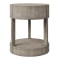 Bernhardt Calder Nightstand in Rustic Gray