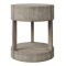 Bernhardt Calder Nightstand in Rustic Gray