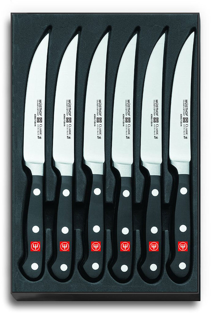 Wusthof Classic 6 Piece Steak Knife Set - 1120160601