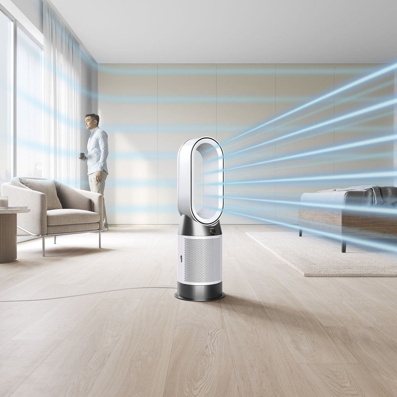 Lifestyle View of Air Purifier In Room 2