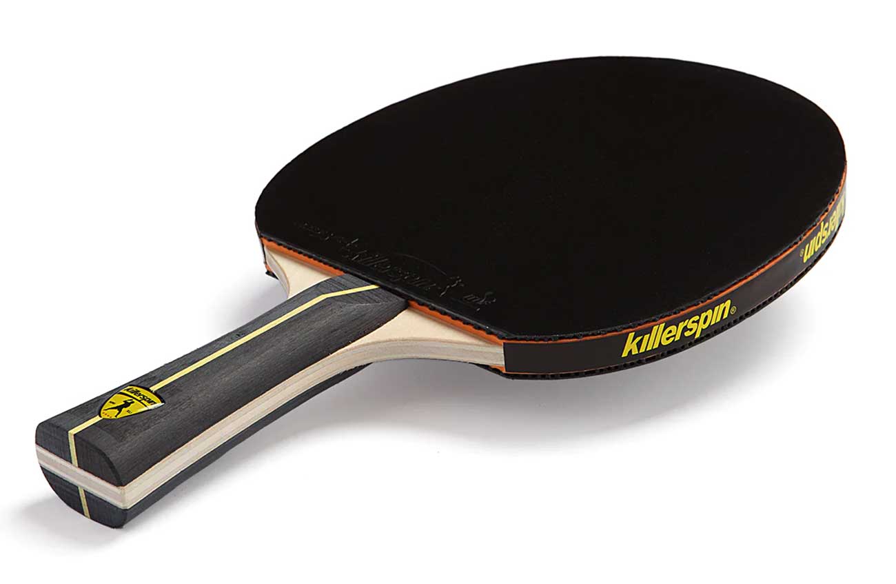 Killerspin Ping Pong Paddle Combo in Jet Black 10051 Abt