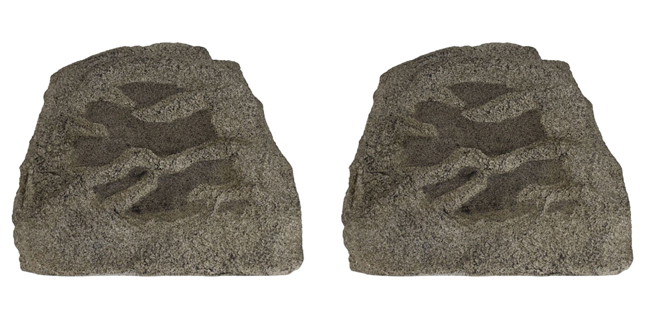 Front View of Sonance Rock Speakers