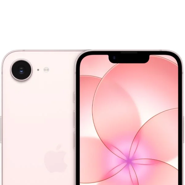 Front and back view of the iPhone 17E camera.