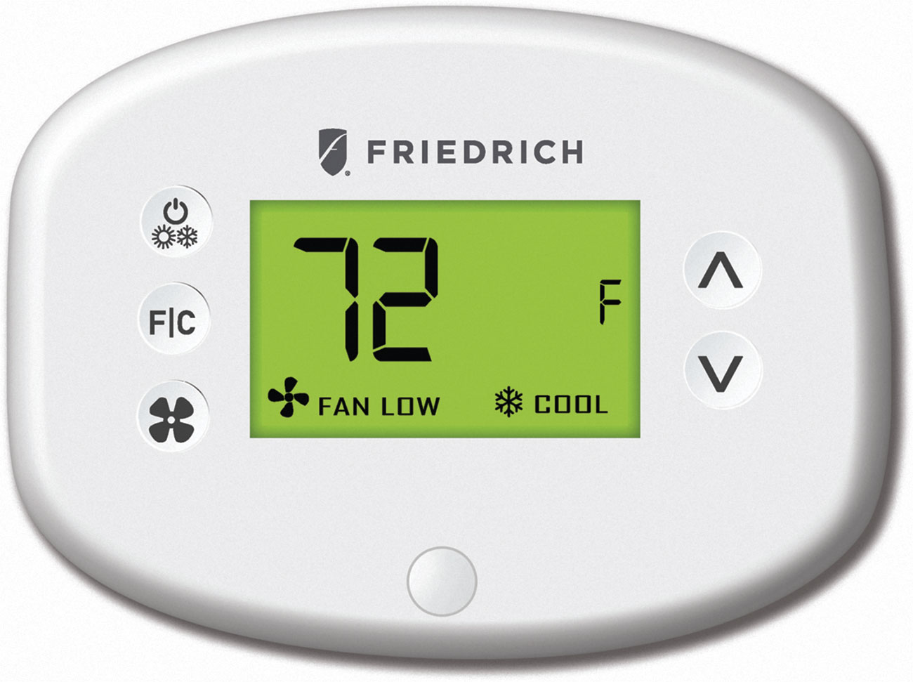 Front of Friedrich Thermostat in White