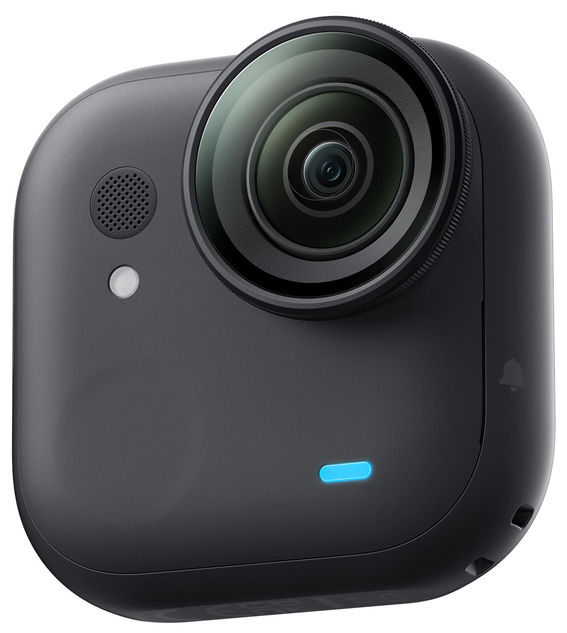 Front Angled View of Insta360 Action Camera