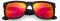 Thumbnail Image: Ray-Ban RB4165 Justin Red Mirror Rectangle Sunglasses, 51mm