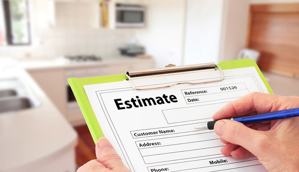 Estimate for Renovation