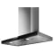 Elica Mezzano 30" Stainless Steel & Black Glass Range Hood