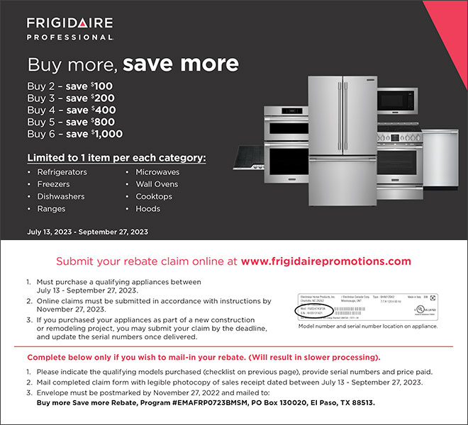 Frigidaire Professional 22.3 Cu. Ft. Refrigerator in SmudgeProof