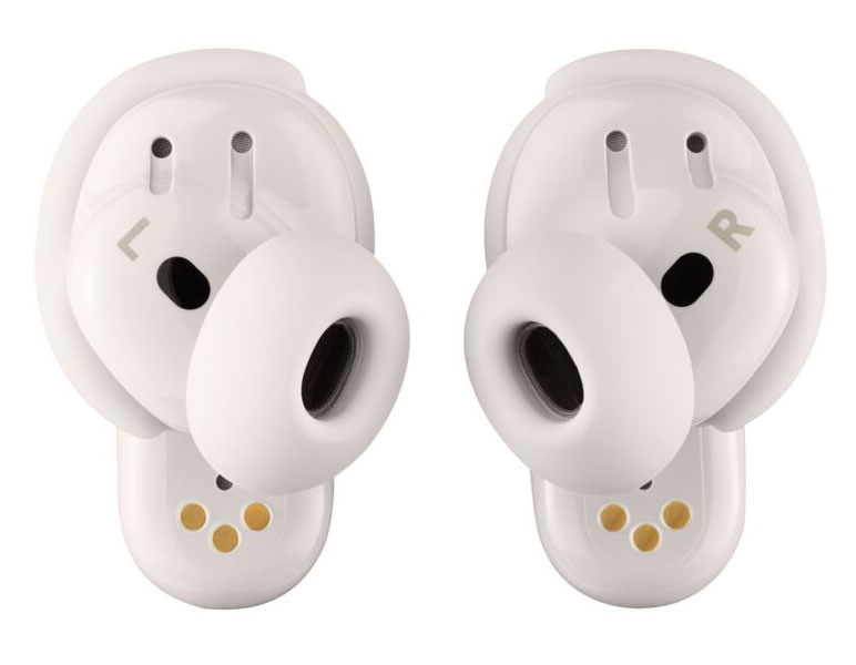 Front view of the earbuds
