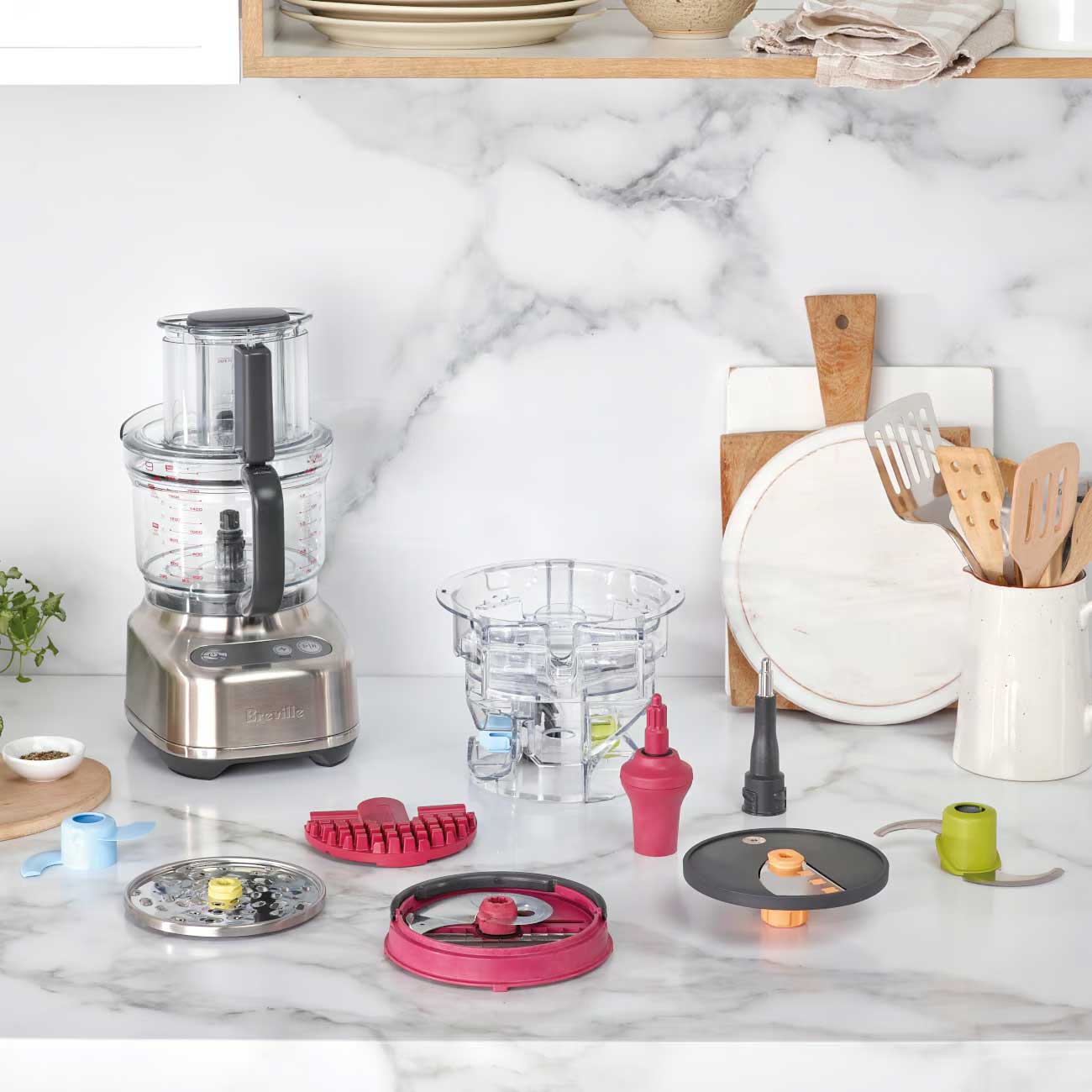 Food Processor in Kitchen Setting Detail 3