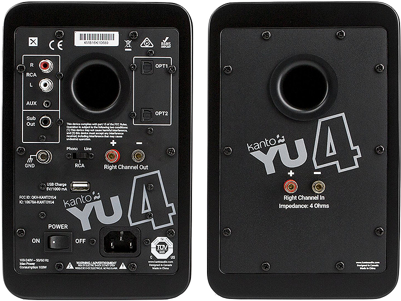 Kanto - YU4MB - Bookshelf Speakers