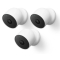 Google Nest Cam Indoor/Outdoor Security Camera in Snow 3-Pack (Battery)