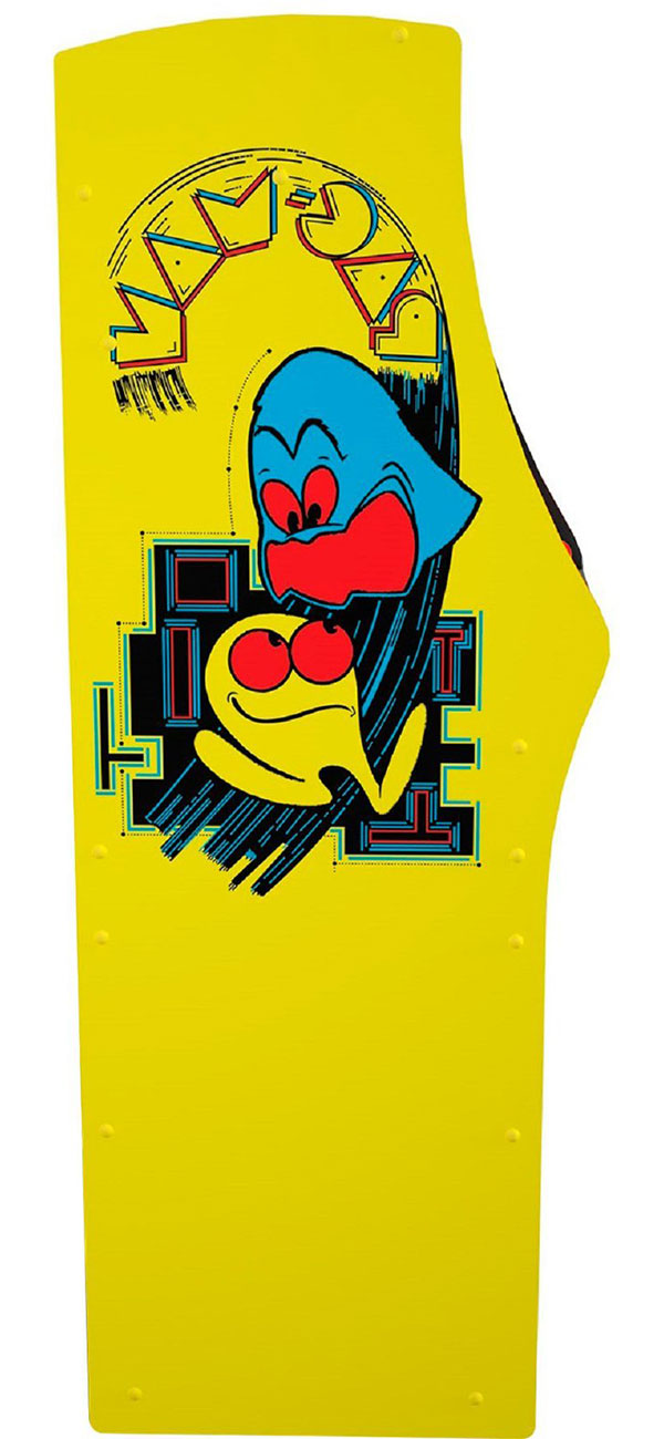 Side View of Arcade1Up Arcade Machine