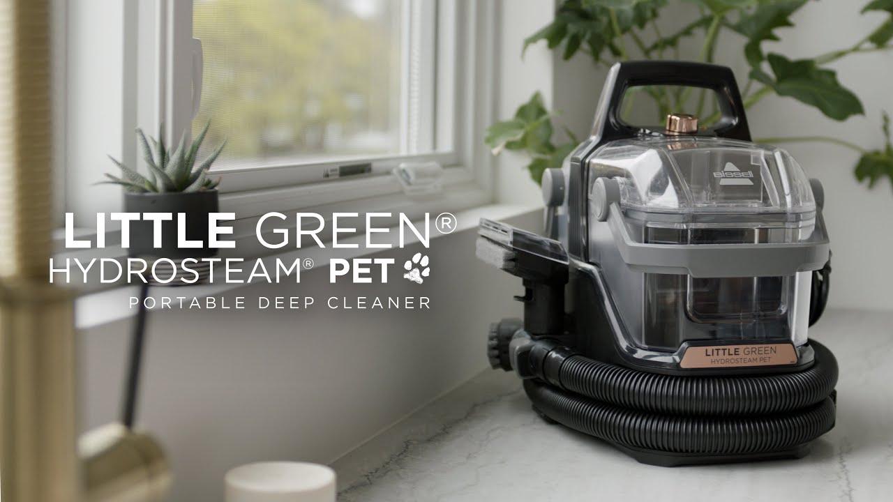 Watch Little Green HydroSteam Pet Portable Carpet Cleaner Feature Overview