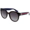 Gucci GG0035SN Oversized Round Sunglasses w/ Brown Gradient Lenses, 54mm
