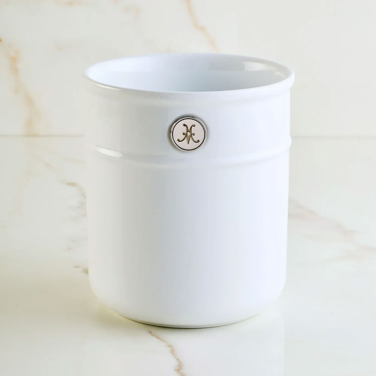 Front view of Hestan Provisions Porcelain Bain Marie in White
