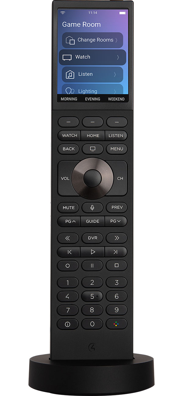 Control4 Halo Black Remote Control