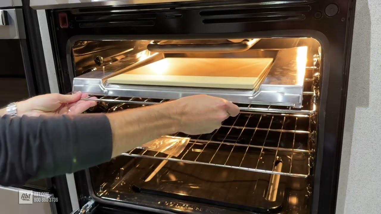 Watch Frigidaire 30 Inch Gas Range With Pizza Stone - GCFG3070BF