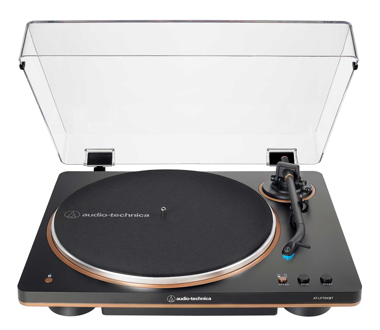 Front view of Fully Automatic Turntable