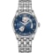 Hamilton Jazzmaster Open Heart Auto Blue Dial Stainless Steel Bracelet Watch, 42mm