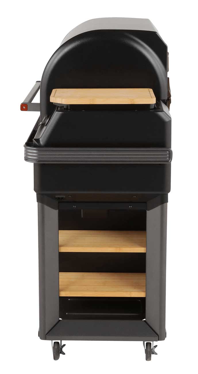 Side Shelving on a Traeger Wood Pellet Grill

