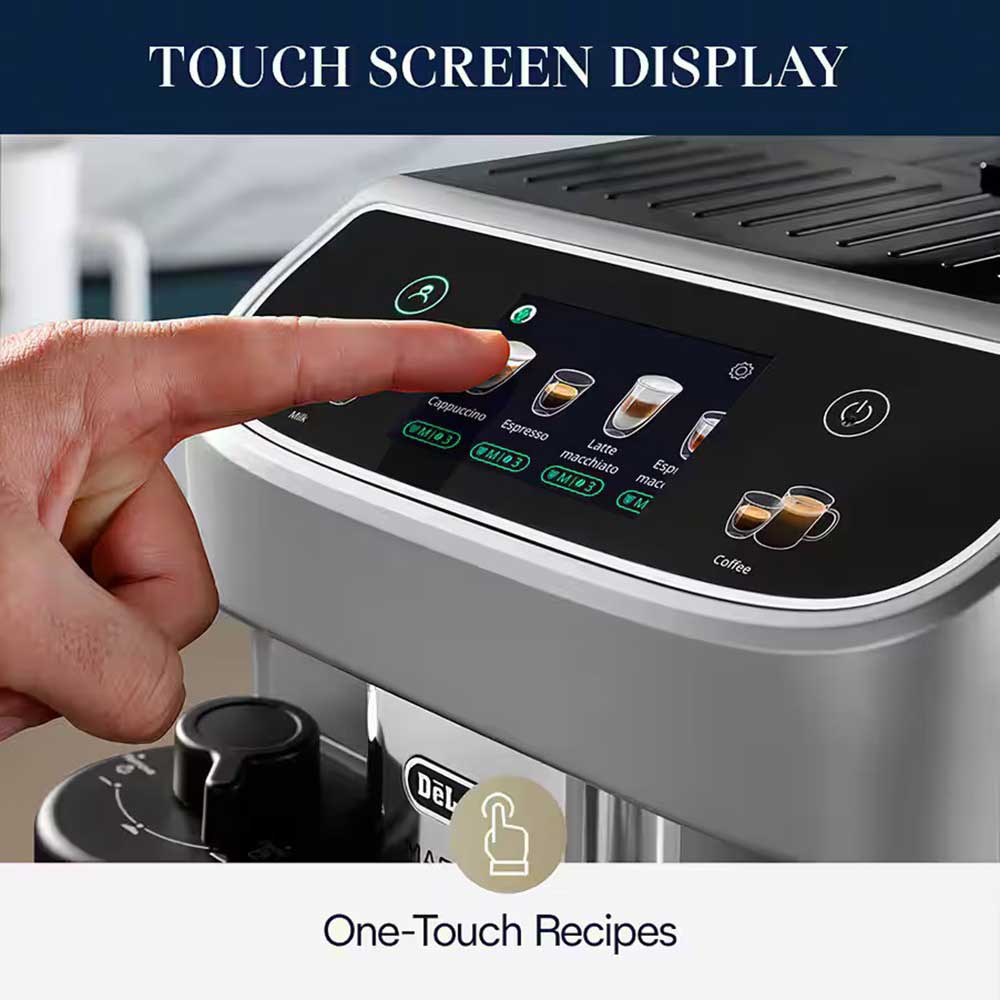 Magnifica Plus Automatic Espresso Machine Touch Display Detail
