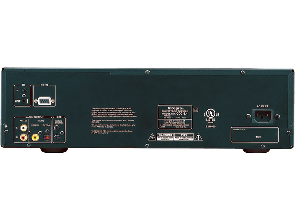 Integra - CDC3.4 - CD Players