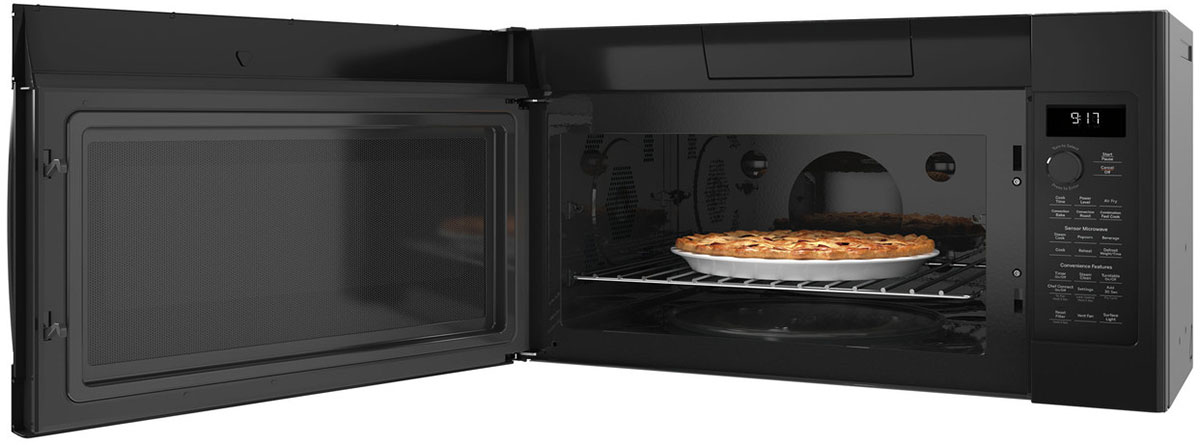 GE Profile 1.7 Cu. Ft. Microwave Oven PVM9179DRBB Abt