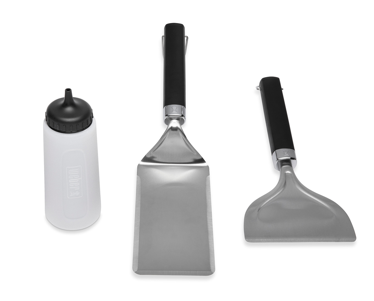 Top Front View of Griddle Set 