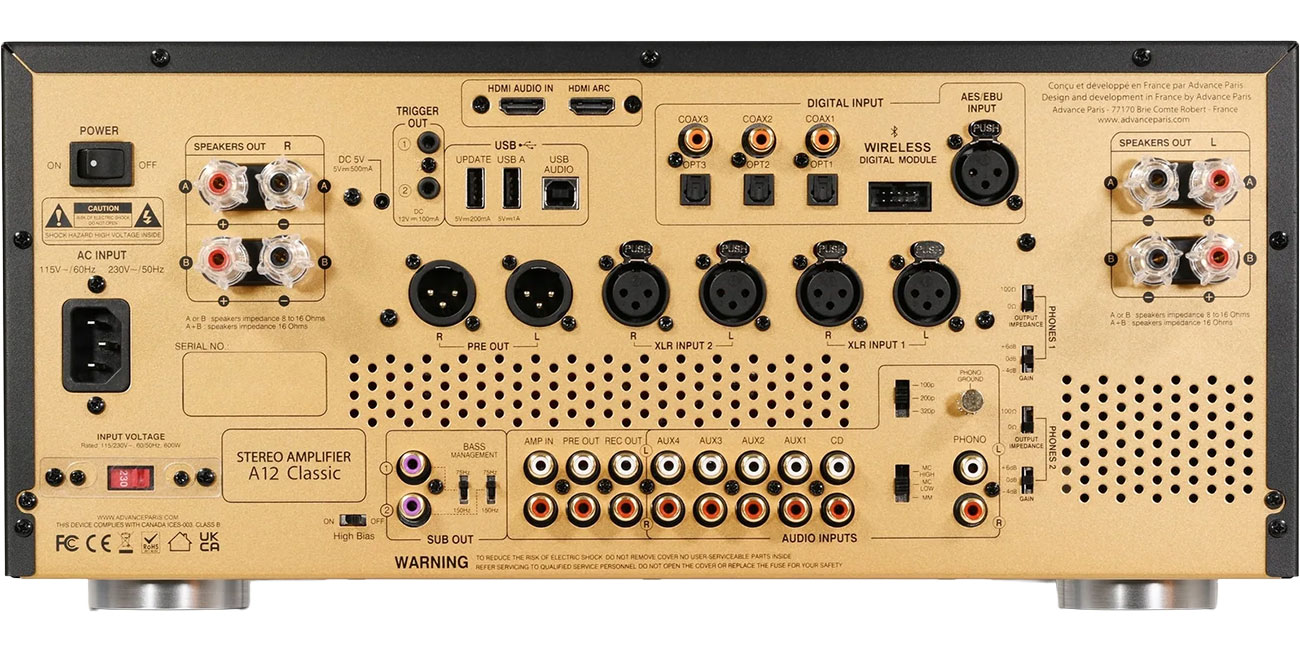 Advance Paris - A12CLASSIC - Amplifiers