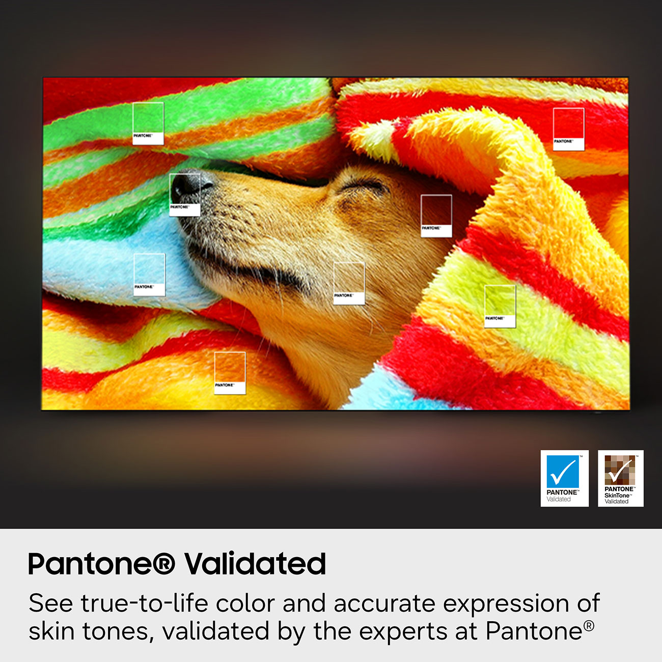 Infographic View of Samsung OLED TV Pantanoe Feature