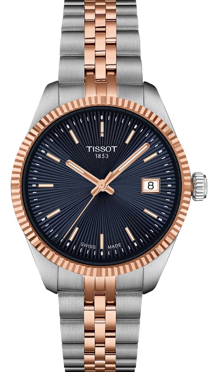 Front view of Tissot Watch