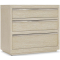 Bernhardt Solaria Nightstand in Dune | Shiny Nickel